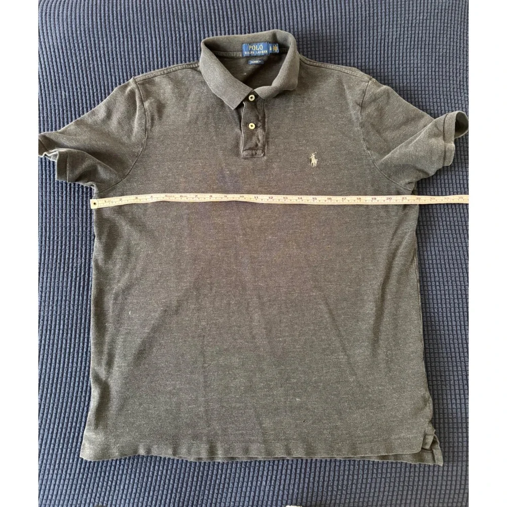 Polo Ralph Lauren Classic‎ Fit Gray Polo Shirt Men's Size Large